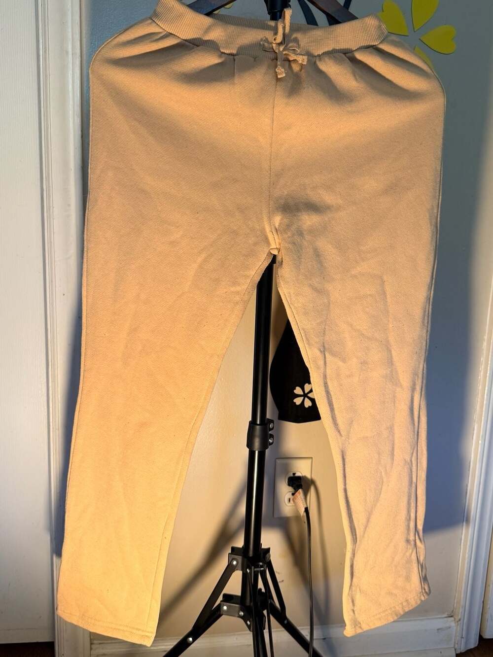 Pink Velvet girls jogger sweatpants